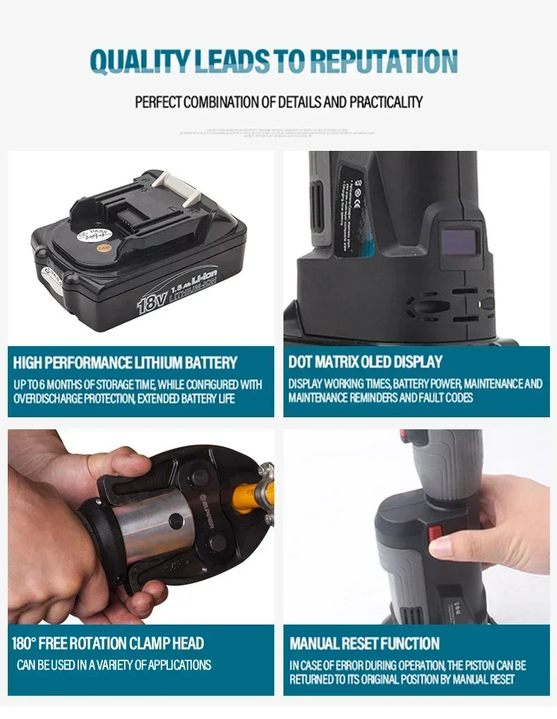 Power Tools In Electrical - 2026/Disponibile Campione Zupper PZ-1930 Pressa Idraulica