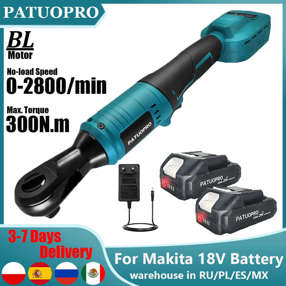 Power Tools Ingco - 300N.m Chiave a cricchetto elettrica senza
