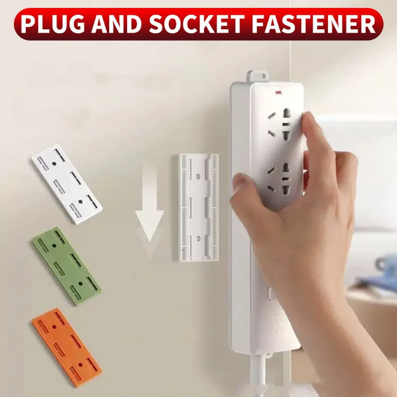 Power Tools For Home - Supporto Adesivo per Prese Elettriche, Montaggio