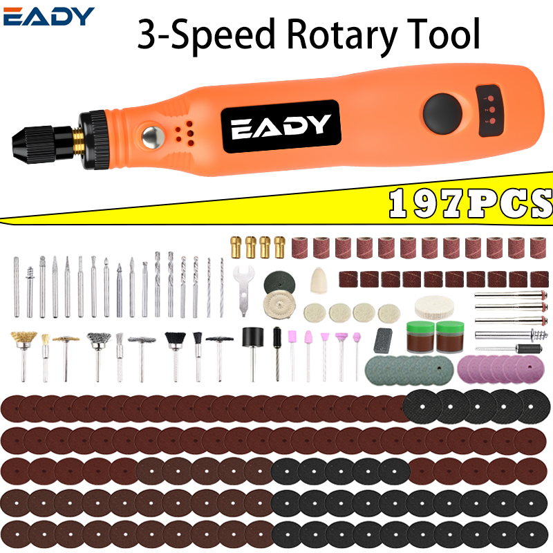 Power Tools Professional - Kit di utensili rotanti senza fili