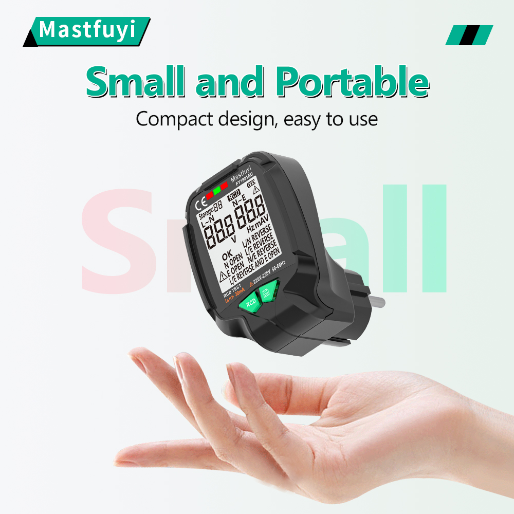 Power Tools Uk Review - MASTFUYI FY1881 Socket Tester Test di