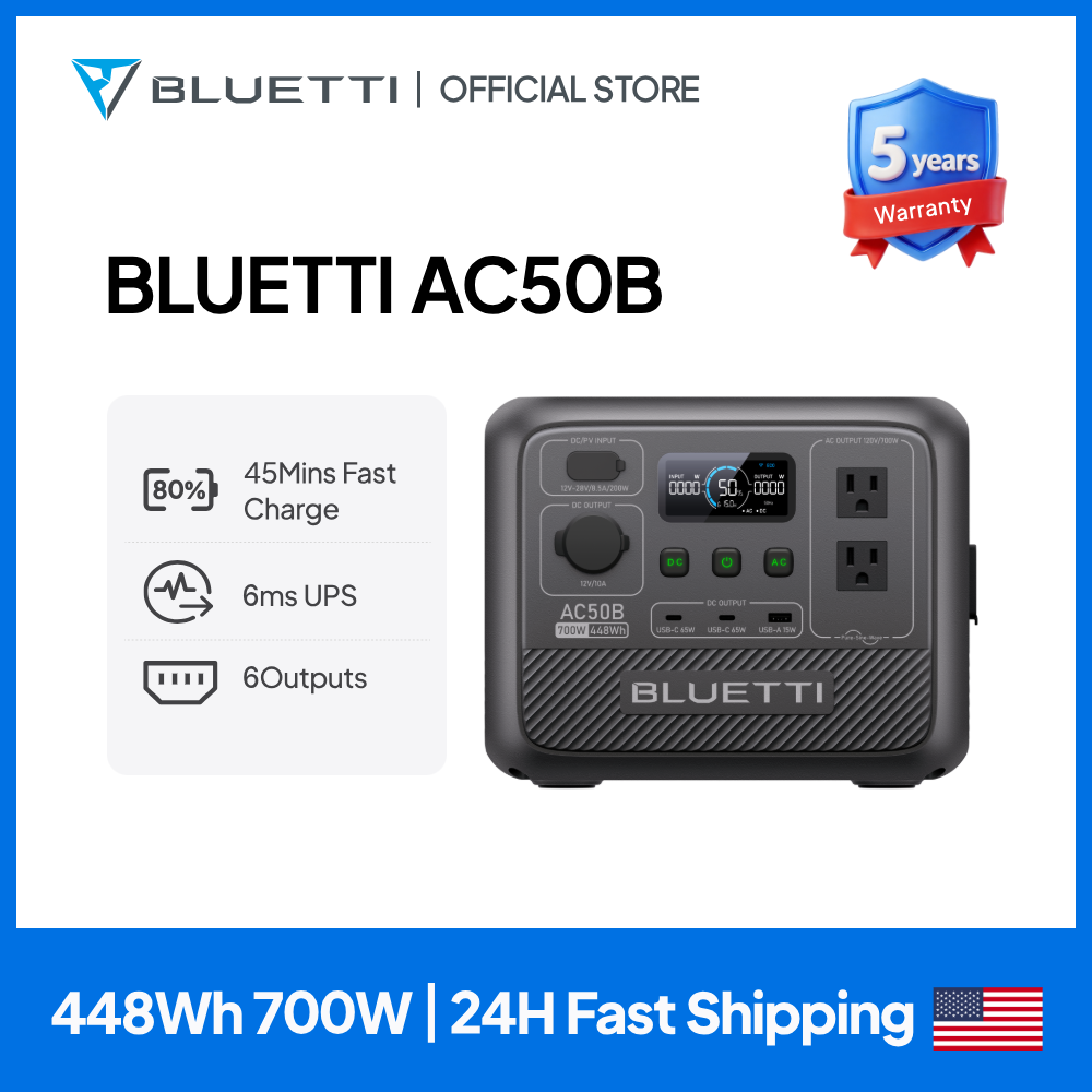 Power Tools For Home - BLUETTI AC50B Stazione di Alimentazione Portatile