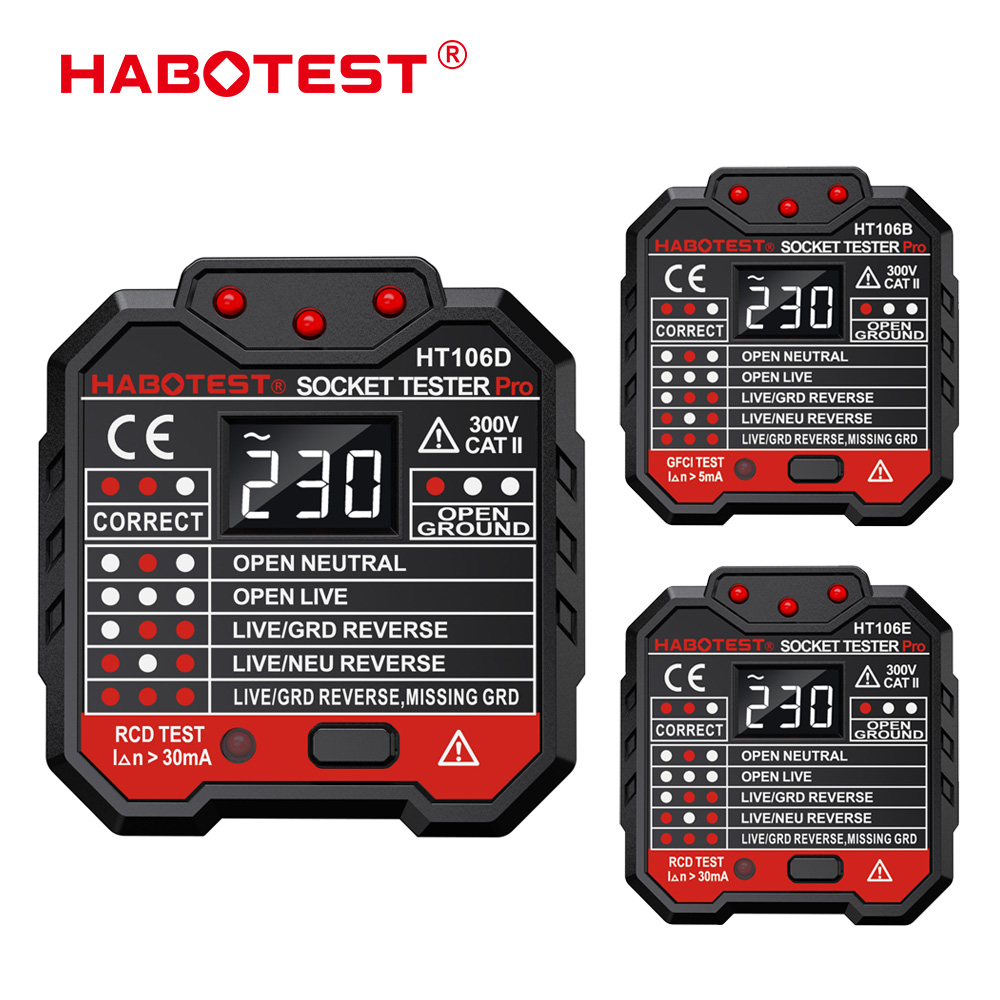 Power Tools Uk Review - HABOTEST HT106 Tester Digitale per Prese