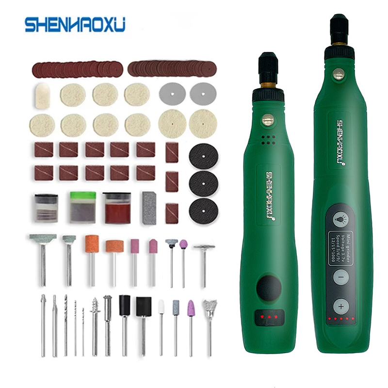 Power Tools Ingco - Set smerigliatrice elettrica trapano avvitatore a