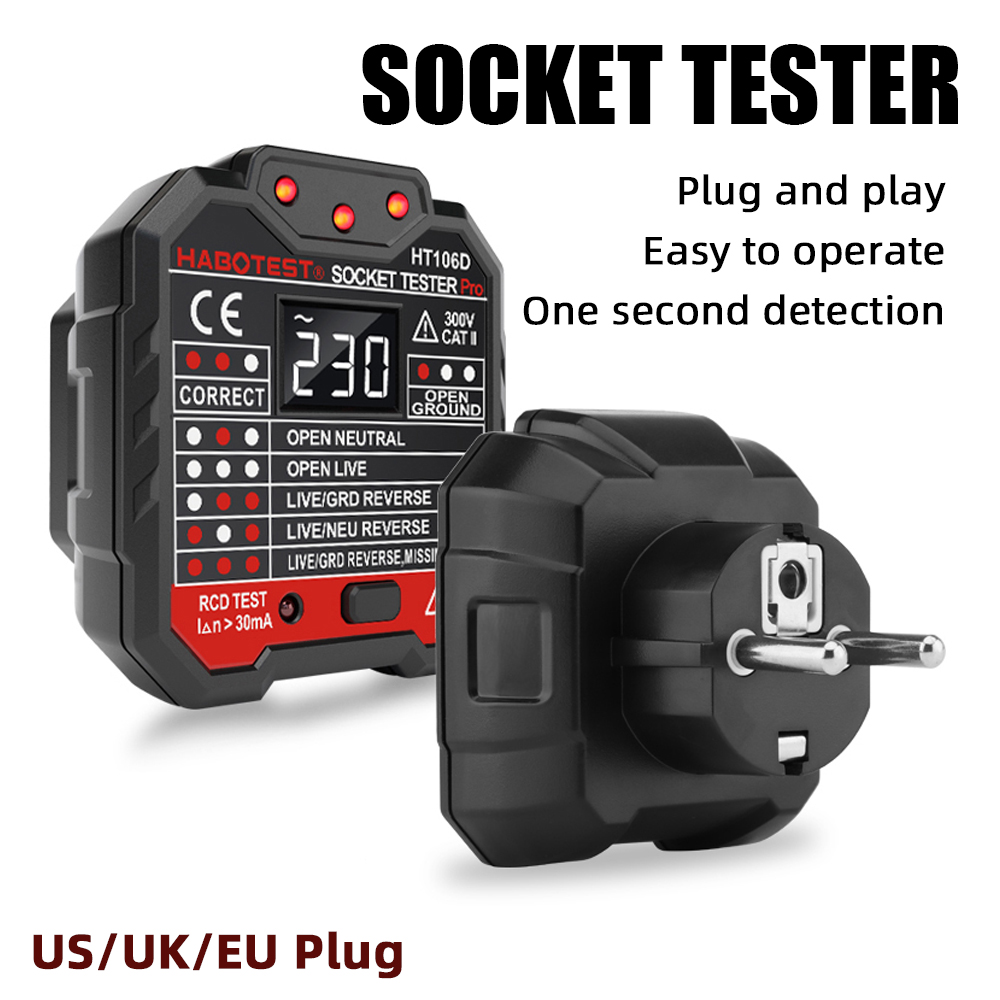 Tester di Tensione per Prese U - Power Tools Uk Review recensione e prezzo