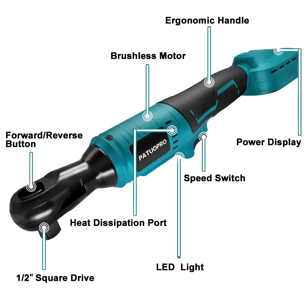 300N.m Chiave a cricchetto ele - Power Tools Ingco recensione e prezzo