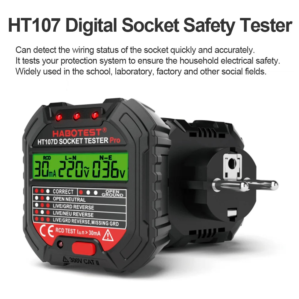 HT106/HT107 Presa di corrente  - Power Tools Uk Review recensione e prezzo