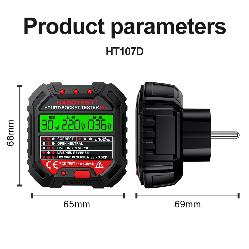 HT106/HT107 Presa di corrente  - Power Tools Uk Review recensione e prezzo