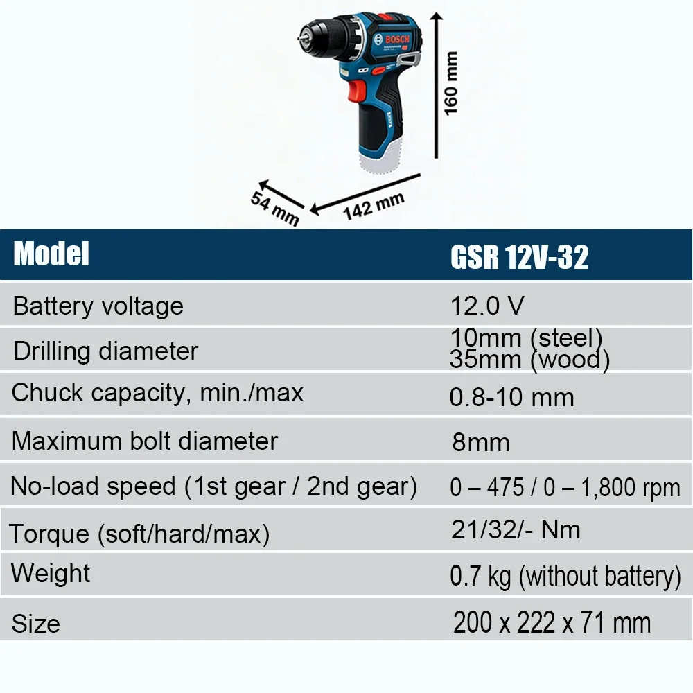 Trapano Senza Fili Bosch Profe - Power Tools Professional recensione e prezzo