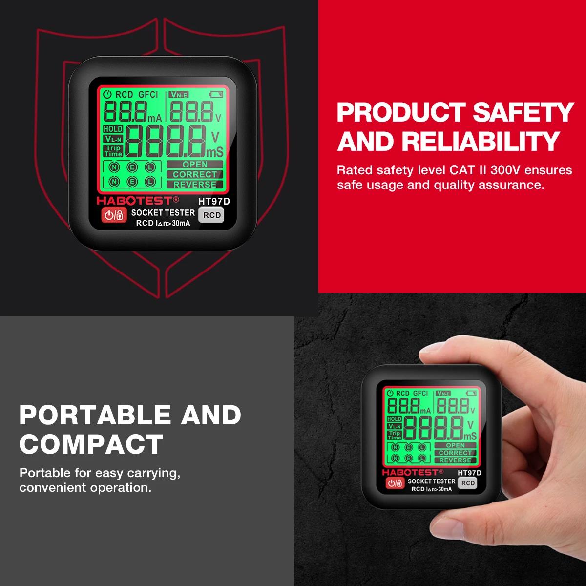 HABOTEST HT97 Tester Digitale  - Power Tools Uk Review recensione e prezzo