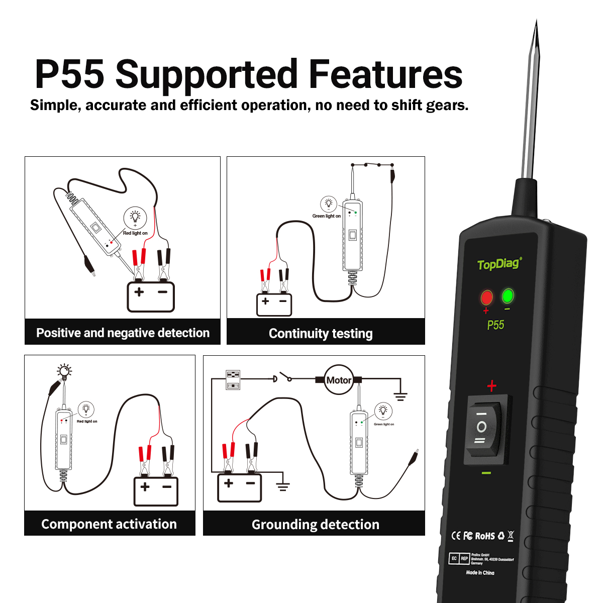 NUOVO Tester per Circuiti Elet - Power Tools In Electrical recensione e prezzo