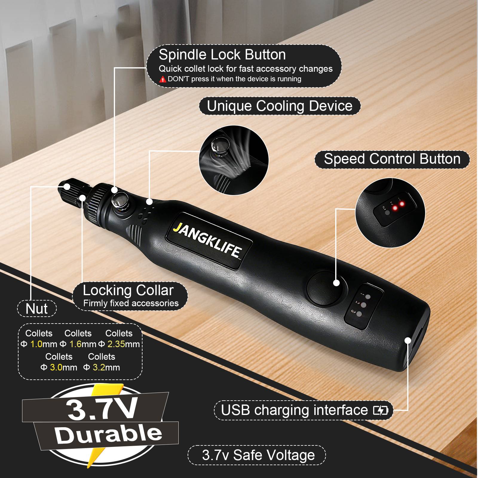 JANGKLIFE Kit di utensili rota - Power Tools Ingco recensione e prezzo