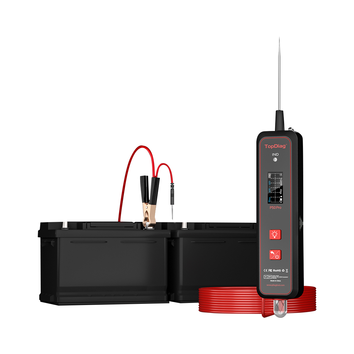 Tester per Circuiti Auto P50 P - Power Tools Voltage recensione e prezzo