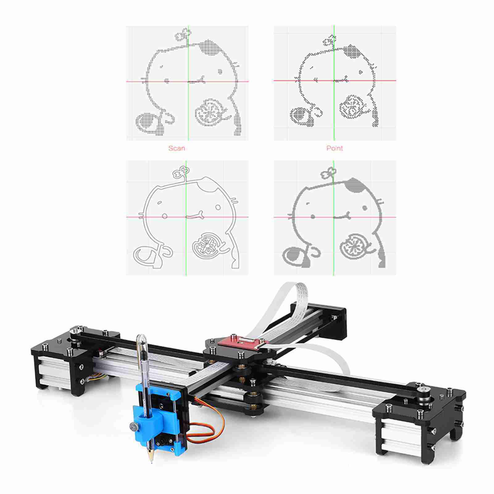 VG-X4 Penna plotter assemblata - Power Tools Drawing recensione e prezzo