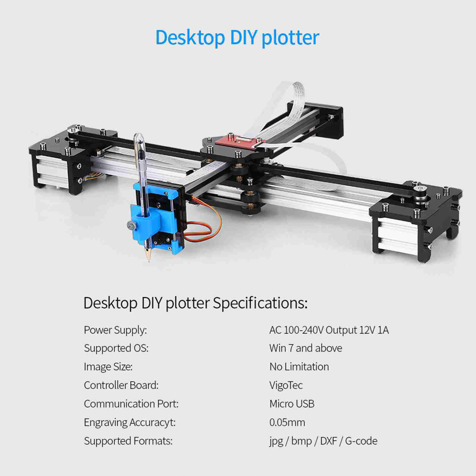 VG-X4 Penna plotter assemblata - Power Tools Drawing recensione e prezzo