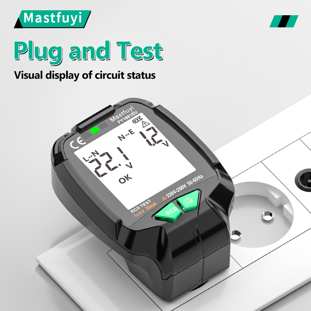 MASTFUYI FY1881 Socket Tester  - Power Tools Uk Review recensione e prezzo