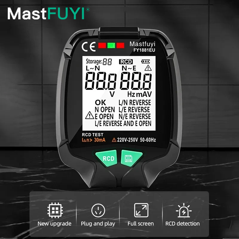MASTFUYI FY1881 Socket Tester  - Power Tools Uk Review recensione e prezzo