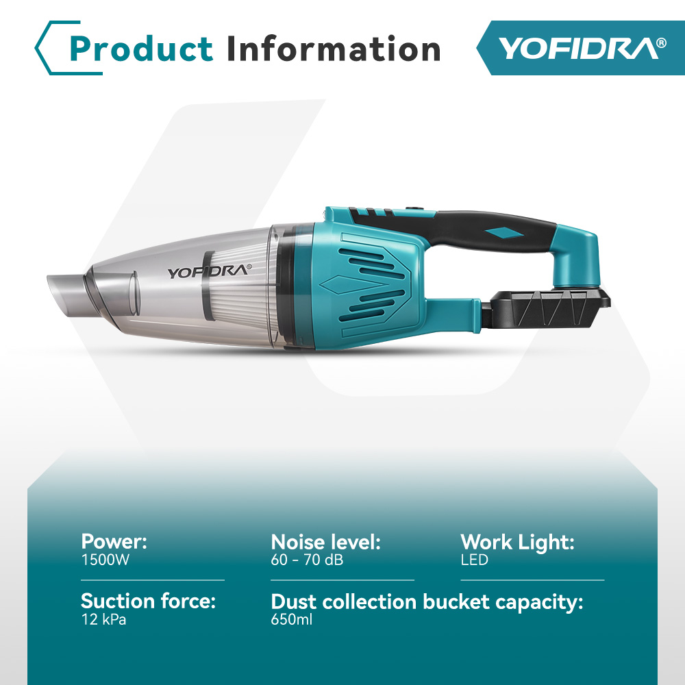 YOFIDRA 1500W 12KPA Aspirapolv - Power Tools For Home recensione e prezzo