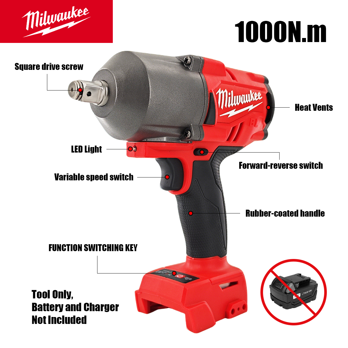 Avvitatore a impulsi Milwaukee - Power Tools Ingco recensione e prezzo